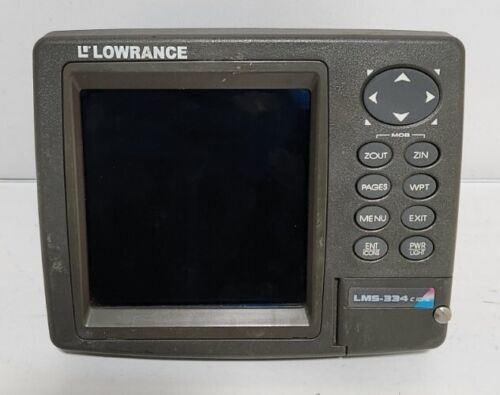 Lowrance GPS Fish Finder Head Unit Only LMS-334C iGPS - Doesn't Power On - £44.63 GBP