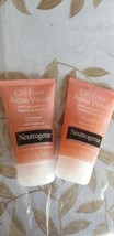 Neutrogena Oil Free Acne Wash Foaming Scrub Pink Grapefruit 2 floz (2pack) - £10.43 GBP