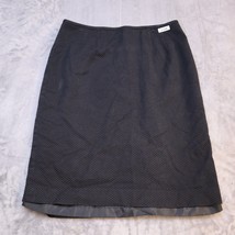 Le Suit Skirt Women 12P Black Lightweight Casual Knee Length Petite Penc... - £20.42 GBP