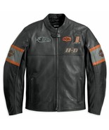 Men&#39;s Harley Davidson Screaming Eagle Motorcycle Biker Genuine Leather J... - $215.00