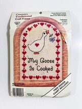 Country Traditional Craft Frame ~ Cathedral-My Goose Is Cooked ~ NEW - £7.41 GBP