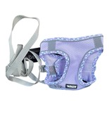 Ariku Small Dog Harness &amp; Leash Set Adjustable Breathable Mesh Light Pur... - $181.07 MXN