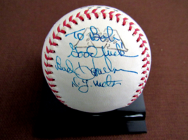 Bud Harrelson Good Luck New York Mets Signed Auto Vintage Ol Baseball Jsa - £118.72 GBP
