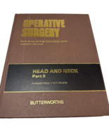 Operative Surgery: Head and Neck Part 2 (1981) Vintage Medical Reference... - $67.14 CAD