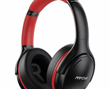 Mpow H19 IPO ANC Wireless Stereo Headphones Model: BH388A Black Red - $37.99