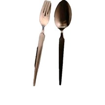 Stanley Roberts Cortina Spoon &amp; Dessert Fork Set Stainless Japan Discont... - $15.62