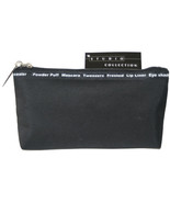 STUDIO DIRECT PURSE TRAVEL MAKEUP COSMETIC CARRYING CASE BAG BLACK FABRC... - $13.70 CAD