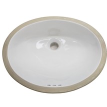 Signature Hardware 447968 Mangrove 17 in. Undermount Oval Bathroom Sink ... - $1,179.85 MXN