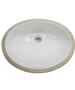 Signature Hardware 447968 Mangrove 17 in. Undermount Oval Bathroom Sink ... - $1,179.85 MXN