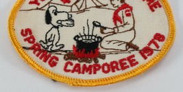 Vintage Your Council Name Spring Camporee Snoopy Boy Scouts BSA Camp Patch - £9.17 GBP