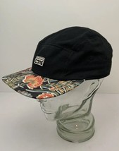 Converse Hat Cons 5 Panel Design Buffett Tropical Flowers Floral Colorful Bill - £27.36 GBP
