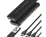 4 Port Rca To Hdmi Converter With Upgrade Technology - £81.52 GBP