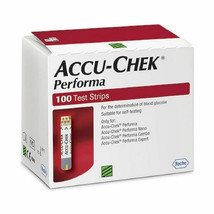 Accu Chek Performa 100 Test Strips  - £23.92 GBP