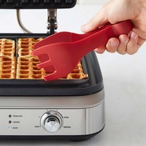 Williams Sonoma Ultimate Silicone Waffle Tongs, Red - $27.82