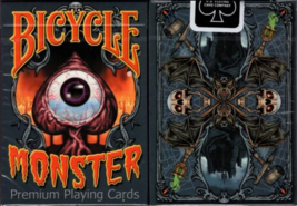 Monster v2 Bicycle Playing Cards Poker Size Deck USPCC Custom Limited Ne... - £11.59 GBP