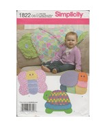 Simplicity 1822 Childrens Animal Rag Quilt Pattern Butterfly, Turtle Sna... - £30.83 GBP
