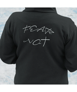Youth Heavy Blend Hoodie &quot;Fear Not&quot; sp2 printed on back white font - $597.13 MXN