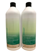 Redken Genius Wash Cleansing Conditioner Medium Hair DUO 33.8 oz. Each - £23.65 GBP