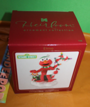 Carlton Heirloom Sesame Street Elmo Musical Sound Christmas Holiday Ornament 106 - £19.37 GBP