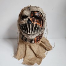 Halloween Mask Adult Latex Scary Zombie Scarecrow - £11.19 GBP