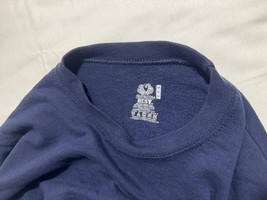 Fruit of the Loom Men's Medium Blue Cotton Blend Pullover Long Sleeve Sweatshirt image 3