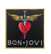 Bon Jovi. Music Patch Iron On. Sew On. - £7.85 GBP