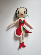 Vintage 1999 Betty Boop Kellytoy Christmas Santa Betty Plush Doll 17 Inches Tall - £7.58 GBP