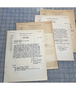 1935 Texas 105 highway Association Letters Beaumont Texas Signed S. M. P... - $48.14 CAD