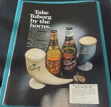 back issue  tuborg  beer magazine print ad - £11.22 GBP