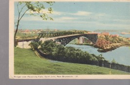 Bridge Over Reversing Falls, Saint  John, New Brunswick - Postcard - £1.72 GBP