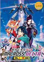 Macross Delta Complete Series (Vol.1-26 End) Anime DVD [Free Gift] [Fast Ship] - £26.45 GBP