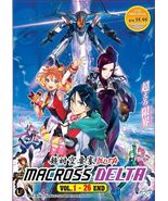Macross Delta Complete Series (Vol.1-26 End) Anime DVD [Free Gift] [Fast... - £25.94 GBP