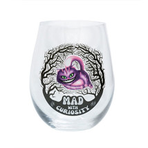 Contemporary Stemless Wine Glass - Mad Cat - £24.58 GBP