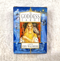 Goddess Tarot Card Set Kris Waldherr 78 Cards w Booklet GDT78 1998 Vtg U... - $13.95