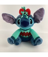 Disney Parks Lilo &amp; Stitch Christmas Stitch 12&quot; Plush Stuffed Animal Toy... - $44.61 CAD