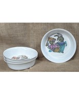 Vintage Oneida Deluxe Silite Peter Rabbit Melamine Bowl Set Bunny Beatri... - $24.75