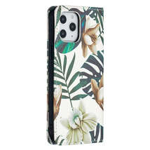 Anymob iPhone Case Flip Leather Flower and Leaves Magnetic Card slot Wallet - £23.10 GBP