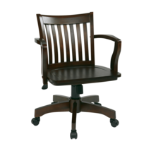 Deluxe Wood Banker's Chair - $310.00