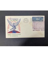 1938 First Clipper Flight Cachet U.S. to Bermuda Cover Airmail Stamp C10... - £16.63 GBP