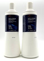 Wella Wellaxon Perfect Creme Developer 9% 30 Vol. 33.8 oz-2 Pack - £24.78 GBP