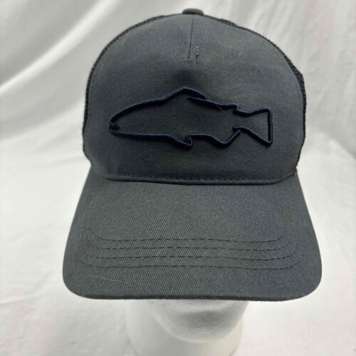 Primary image for Costa Unisex Baseball Cap Gray Embroidered Fish One Size