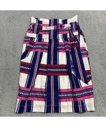 TULLE Skirt Medium Pencil Tulip High Waisted Plaid Belted Pleated Pockets - $26.20