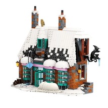 HoneyDukees High Street Wizarding Sweet Shop Building Block Village Scen... - $151.99