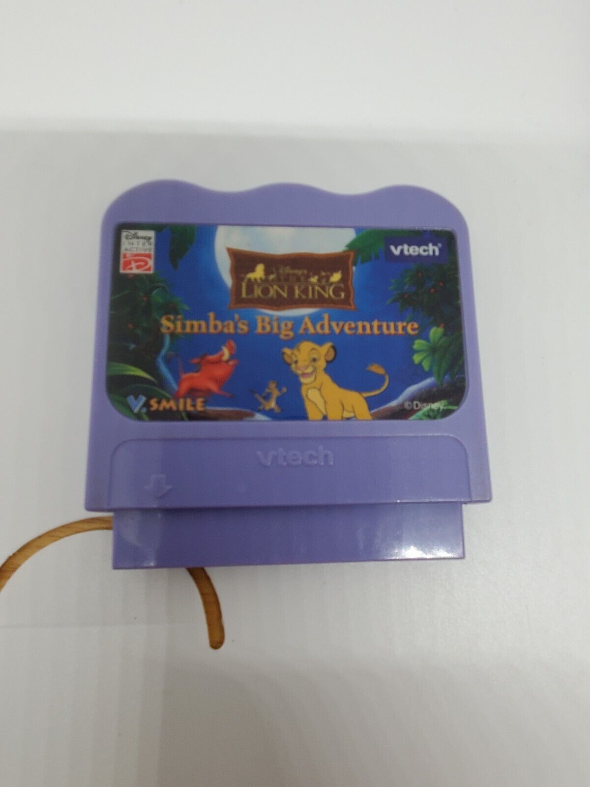 Vtech V.Smile Disney The Lion King SIMBA'S BIG ADVENTURE Game Cartridge Only - $8.22