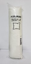IKEA Pillow Insert Duck Feathers FJADRAR 20x20" (50x50cm) Inner Cushion SEALED - $18.99