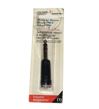 Radio Shack Mono to Stereo Headphone Adapter 274-1520D - $2.65