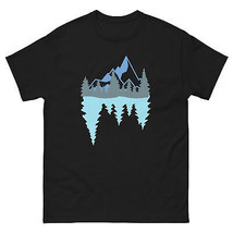 Unisex Mountain Oregon Hipster Tshirt Tee Made To Order Nature Design - £11.40 GBP