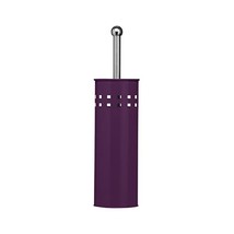 Premier Housewares Toilet Brush and Holder - Purple  - £18.93 GBP