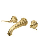 Luxury Gold 3 Holes Classic Bathroom washbasin sink faucet Top Quality TAP - $2,199.99