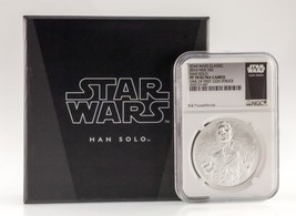 2016 Niue S $ 2 Star Wars Classique Han Solo NGC PF70 Ultra Camée Boite COA - $218.29